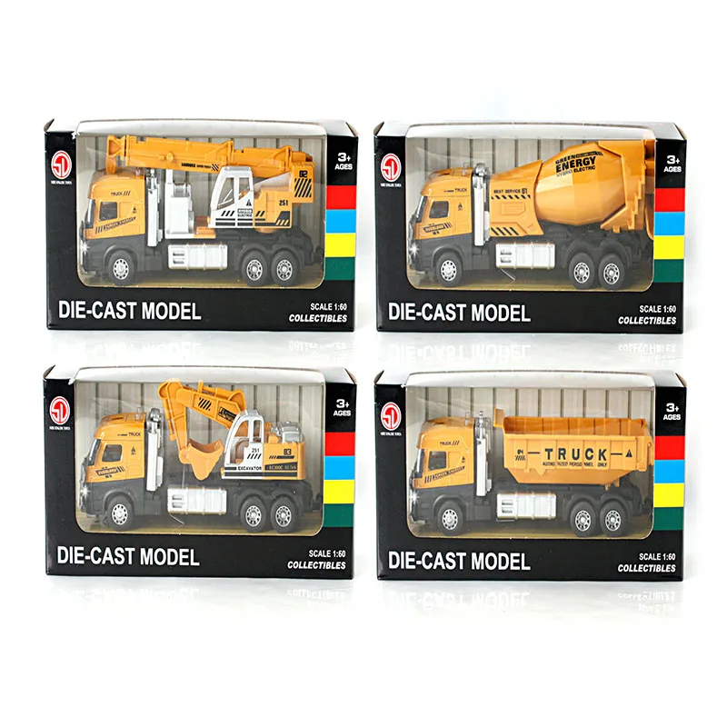 
various styles die cast metal toy cars Alloy model engineering car 