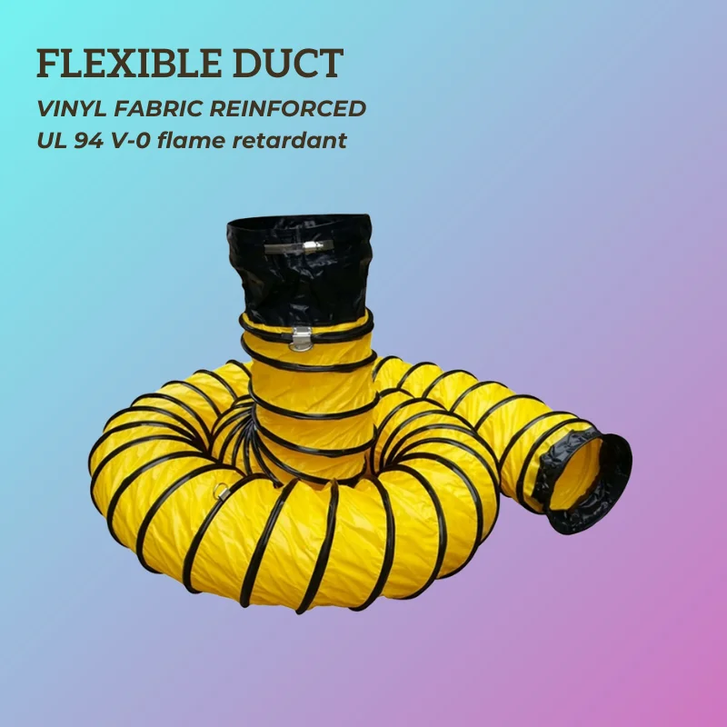 Шланг с регулируемым тросом крюк и стальная опора для вытяжного вентилятора шланг гибкий канал из ПВХ