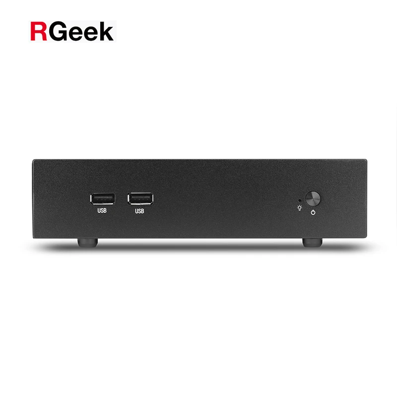  Мини-компьютер RGEEK на базе Windows 10 Intel Core i7 6-го поколения два гигабитных порта Ethernet порт VGA безвентиляторный мини-ПК