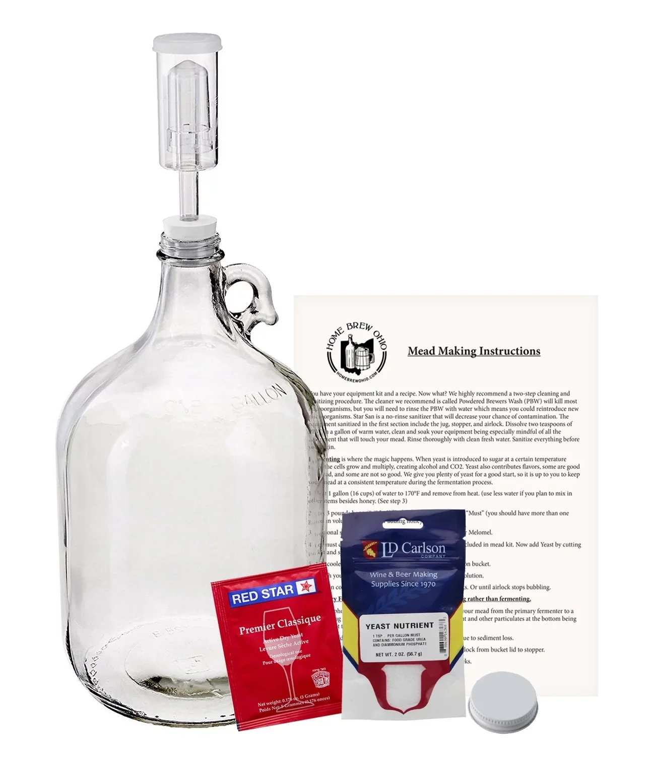 Набор для приготовления пива/сидра/медовика все оборудование необходимое домашнего пива чтобы приготовить следующую или первую партию медового сидра