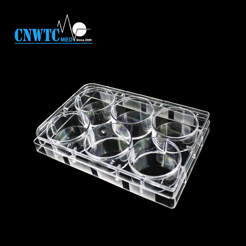 Microplates 6 12 24 48 96-Well Hole Tissue Cell Culture Plate With TC Treated