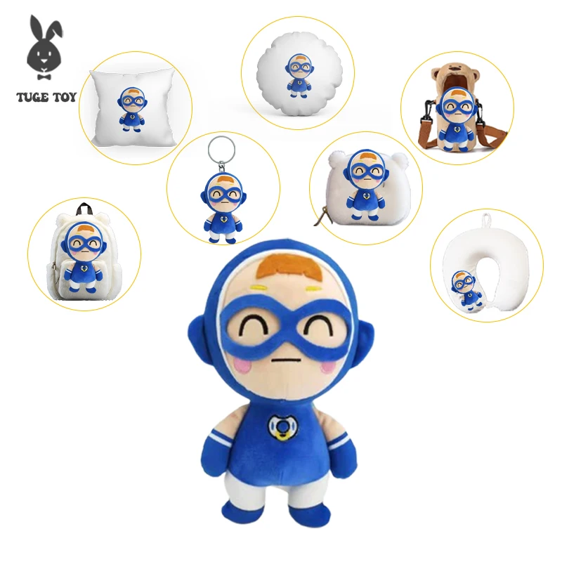 TUGE-Cross-border hot selling  gift doll cartoon plush toy baby comfort  pillow children accompany sleeping plush doll