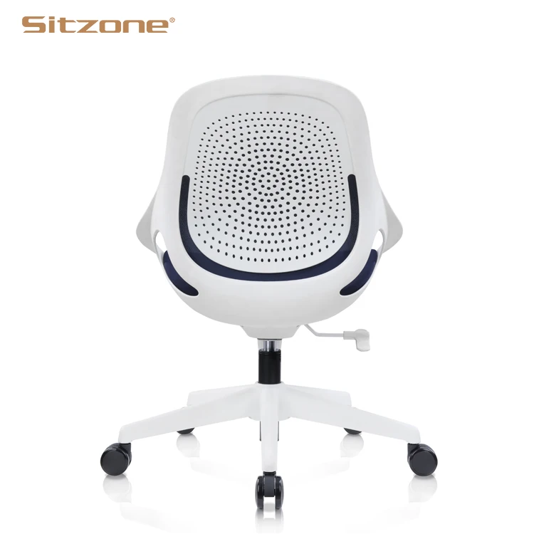Sitzone Upholstery Guest Chair Swivel Chair Low Back Computer Swivel Office Desk Staff Student Task Chair