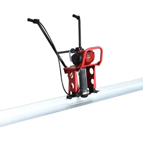 High-speed Walking behind Concrete Power Screed 2m ruler Concrete Screed ground Vibratory Leveling Machine