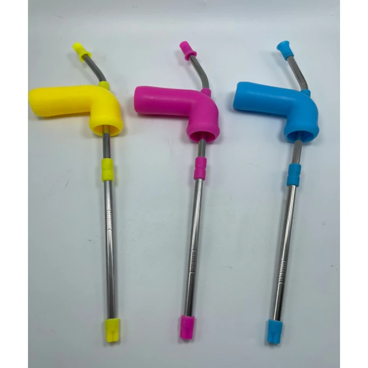 
2021 Hotselling beer party board game snuff bottle funnel beer snorkel drinking 