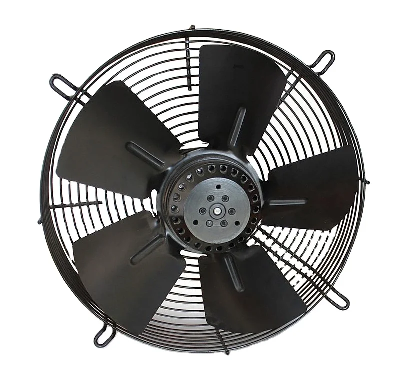 Hot sales 90w 300mm 380v ac brushless axial flow cooling fans with external rotor motor