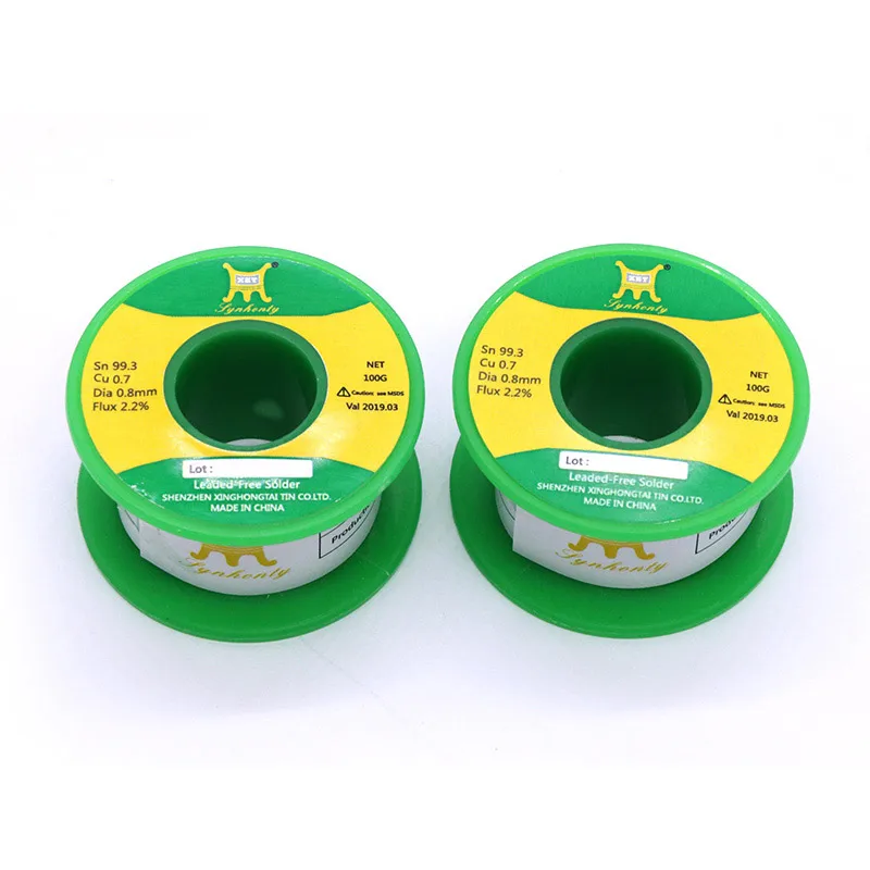 ROHS SGS 500g lead free solder wire 0.8mm custom