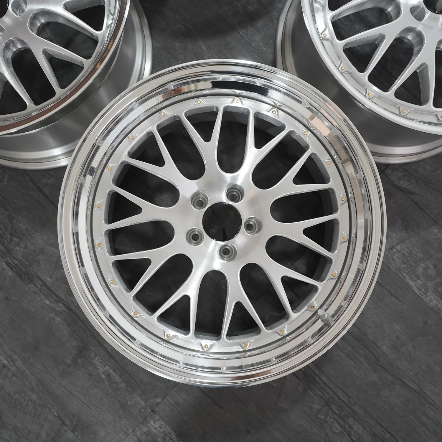 Bright Finish 3 Piece Forged Custom Wheel for bmw e30 bbs rims