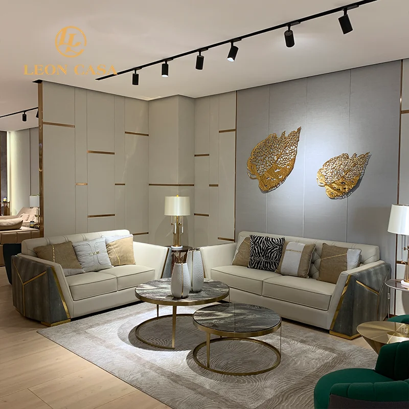 Wholesale Price Living Room  1 2 3 4 Seat Modern Hotel Sofas Leather Sectional Sofa Set Furniture