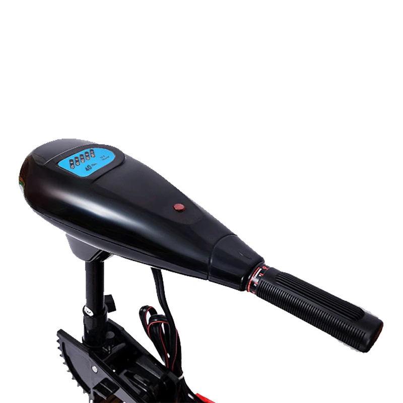 SOLAR MARINE 40 Pound Thrust 12v Electric Saltwater Trolling Motor with Transom Mount 380W Electric Engine for Kayak