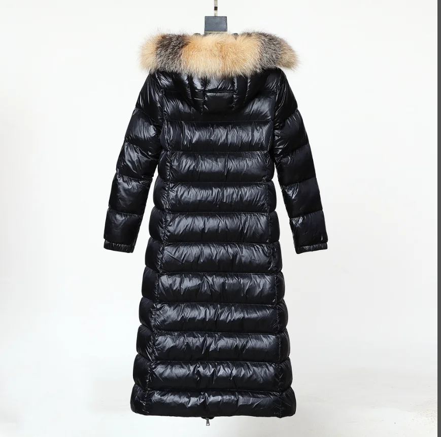 Caiheng  Waterproof long coat top quality Luxury  warm cotton-padded  Clothing