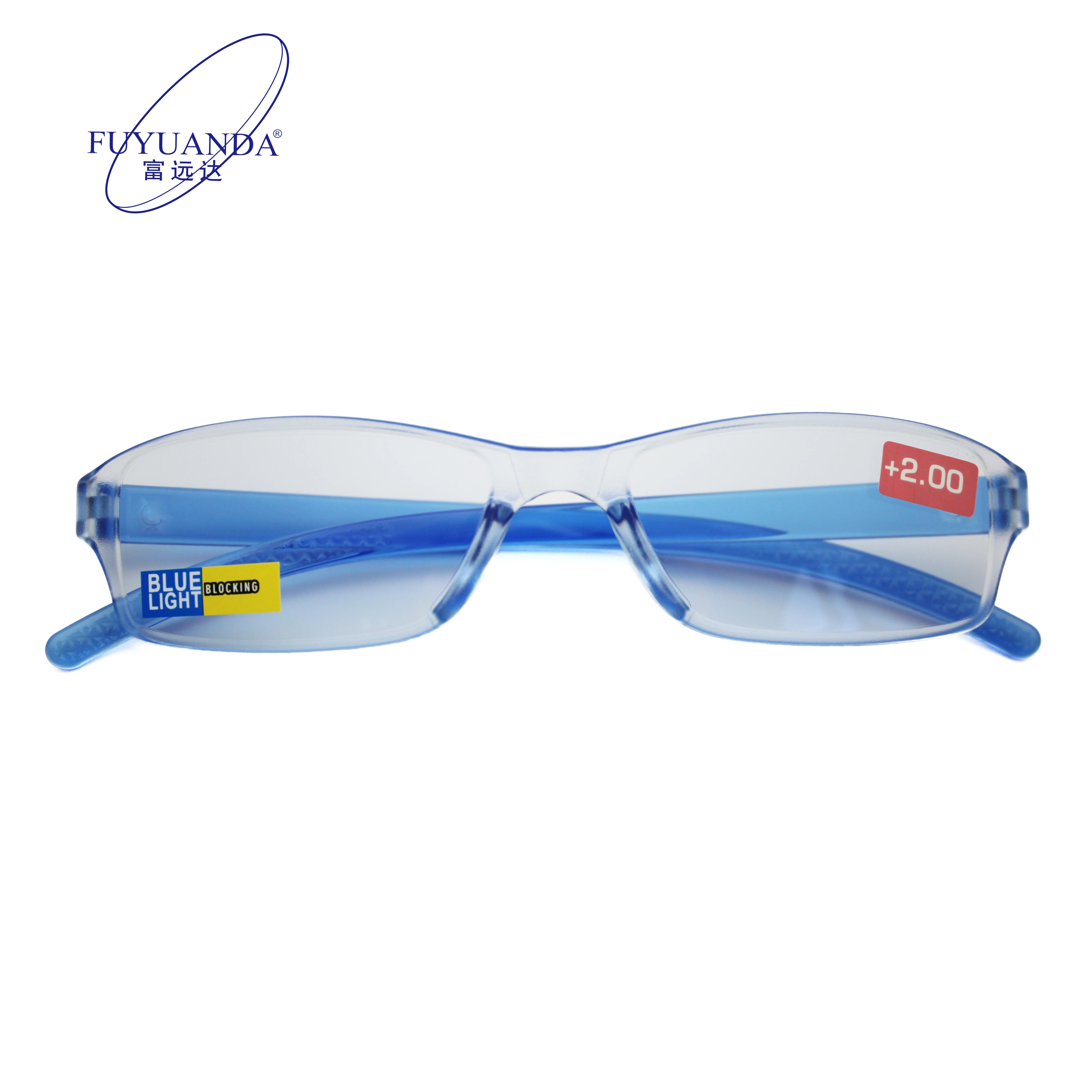 2022 Design Material Cheap Blue Blocking Glasses Computer Radiation Protect Glasses Anti blue Rimless Reading glasses