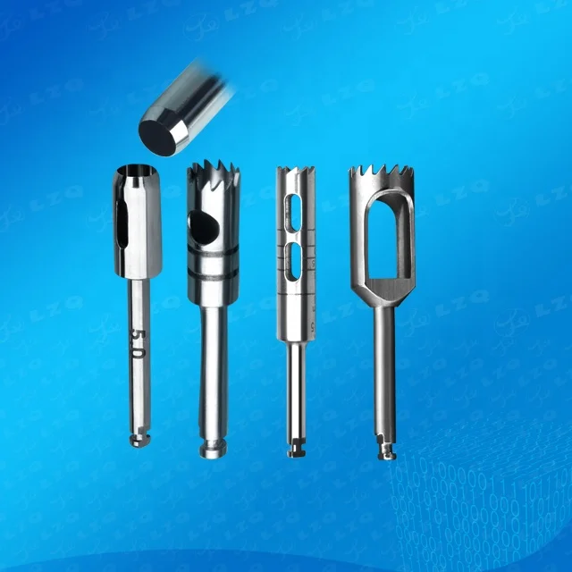 Сверло для слизистой оболочки перфоратор удаления десен резак безформовая хирургия тканей трефин Бур стоматологические сверла