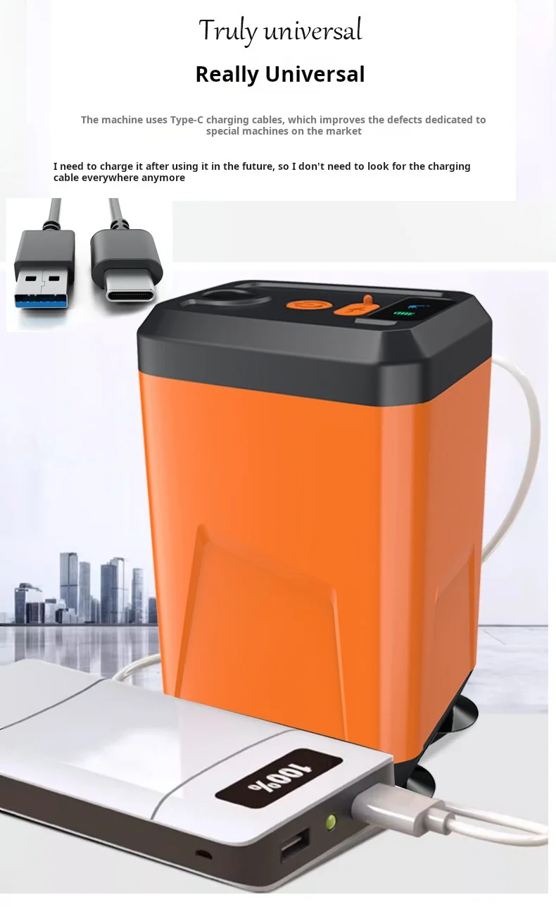 2024 newest Outdoor electric shower dormitory rural household portable shower for camping