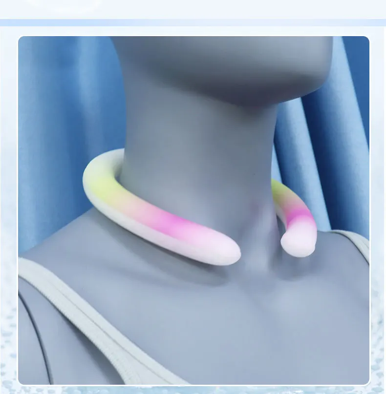Custom TPU/PCM neck cooling ring wearable cooling neck wraps ice neck ring