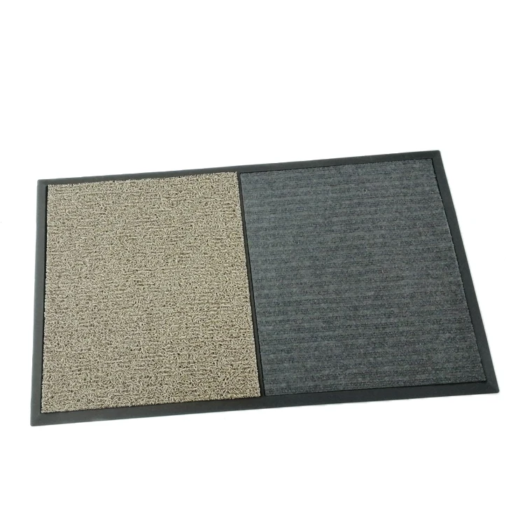 Полиэфирный дезинфекционный дверной коврик ПВХ чистый coir doormat