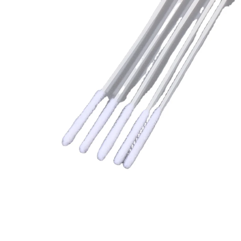 Disposable throat nasopharyngeal oropharyngeal swabs