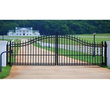 Shandong Automatic Modern Aluminium Modern Gate Kit Main House Aluminium Gate Courtyard Single Aluminum Gate Garden Gates Prices