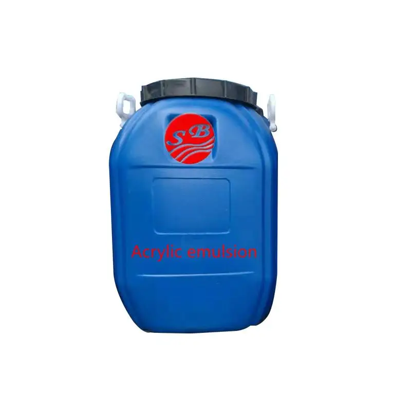 Custom industrial acrylic emulsions are used for matte finishes