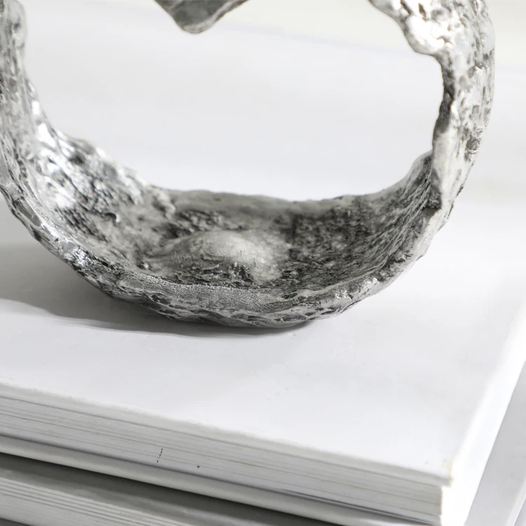 Nordic fruit shape metal craft sculpture figure home decoration ornaments