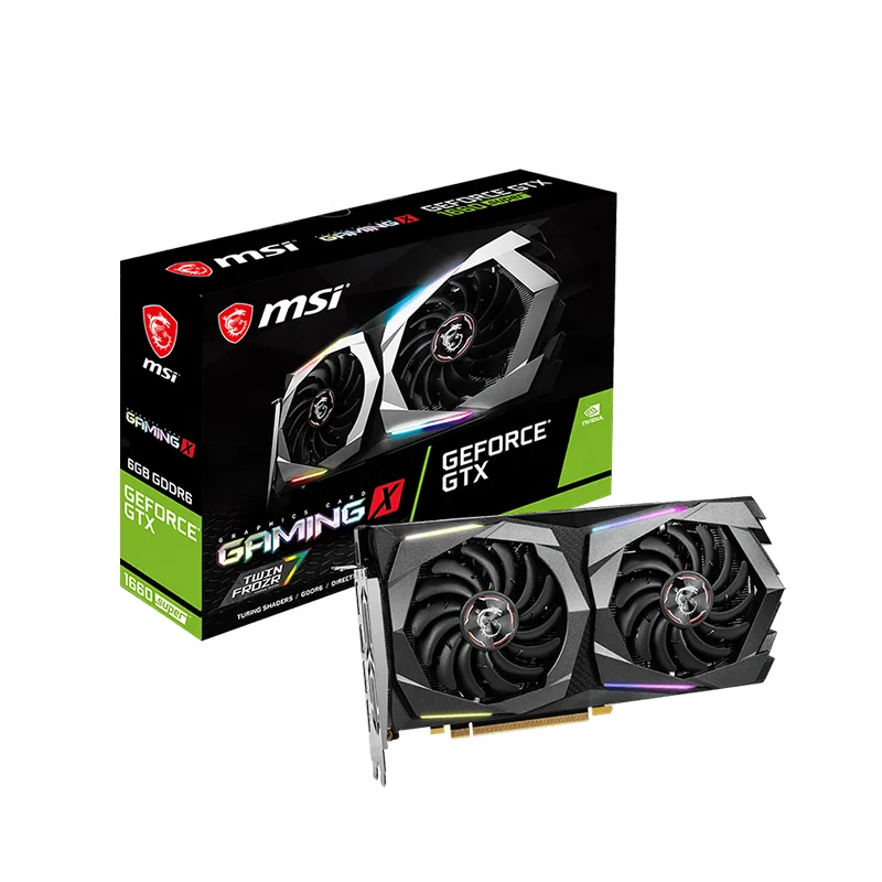 Видеокарта Msi 1660 Super GeForce GTX 1660 s 1660ti 1660, 6 ГБ GDDR6 GPU