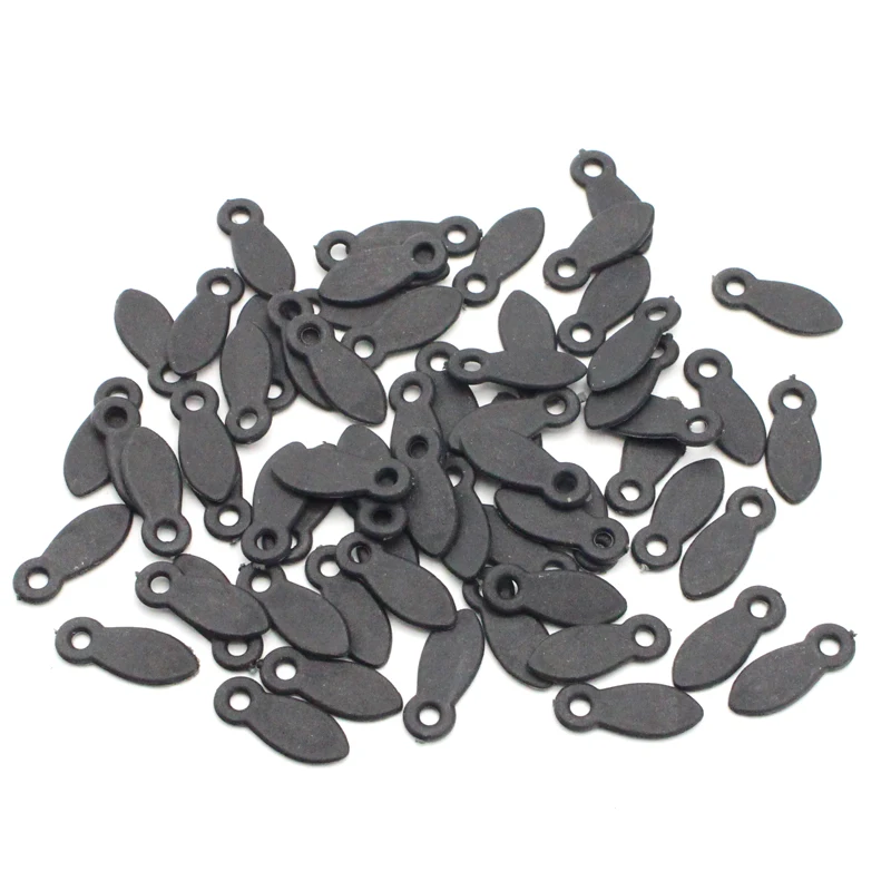 100 шт./лот 8*21 мм черные/белые крючки для фоторамки «сделай сам» вращающиеся кнопки