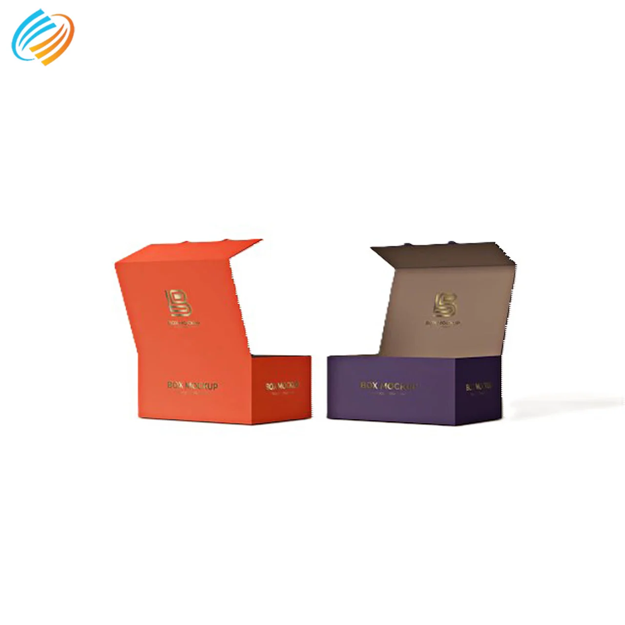 Eco Friendly Flip Heart Shape Drawer Paper Material Jewelry Handmade Packaging Box