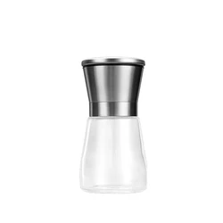 Wholesale Kitchen Tool Glass Bottle Pepper Salt Mill Manual Pepper Spice Grinder