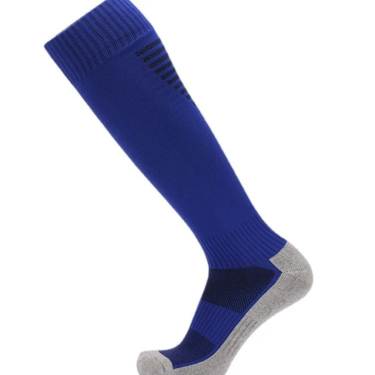 Тренировочные носки для взрослых мужчин с нескользящей резиновой подошвой плотные длинные нескользящие спортивные
