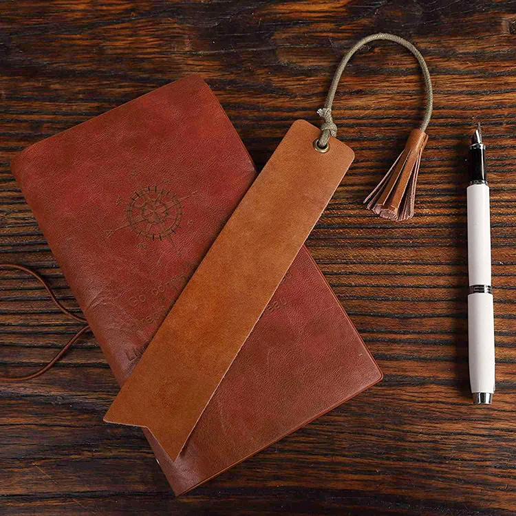 Кожаная закладка для чтения