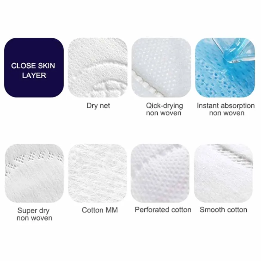 Personal Hygiene Products For Hotels 100 Organic Cotton Biodegradable Menstrual Pad