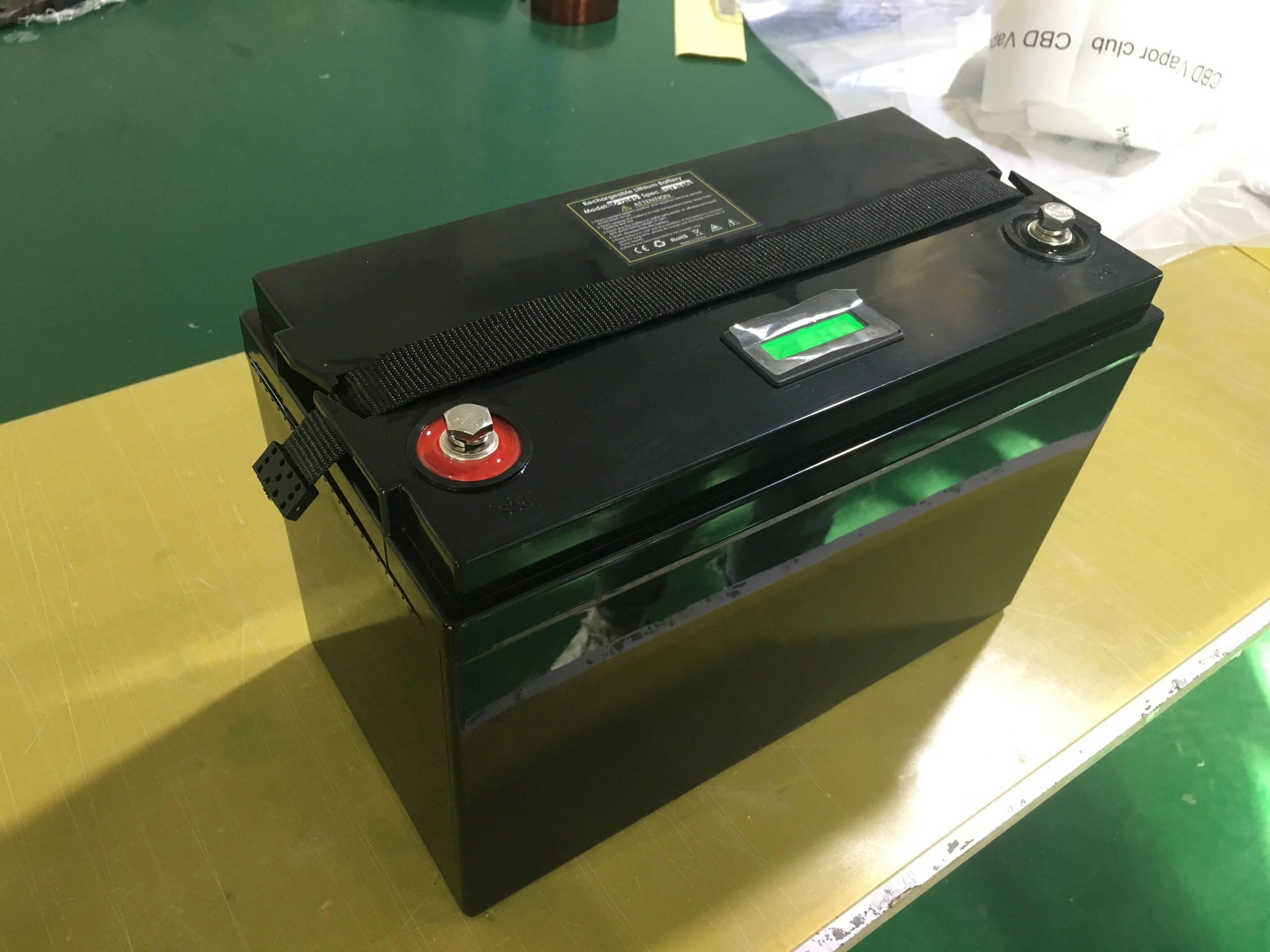 12 8 V LiFePo4 многократного цикла глубокого заряда-разряда аккумуляторные батареи 12V 100Ah литий-ионный аккумулятор с BMS для RV