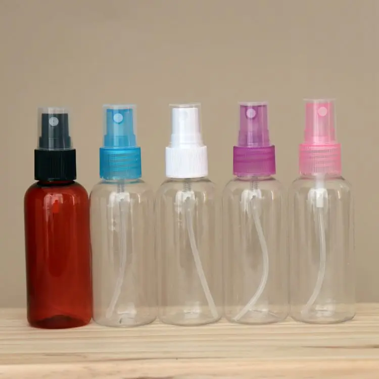 Empty transparent 1 oz 10ml 20ml 30ml 50ml 80ml 100ml 120ml  plastic spray bottles