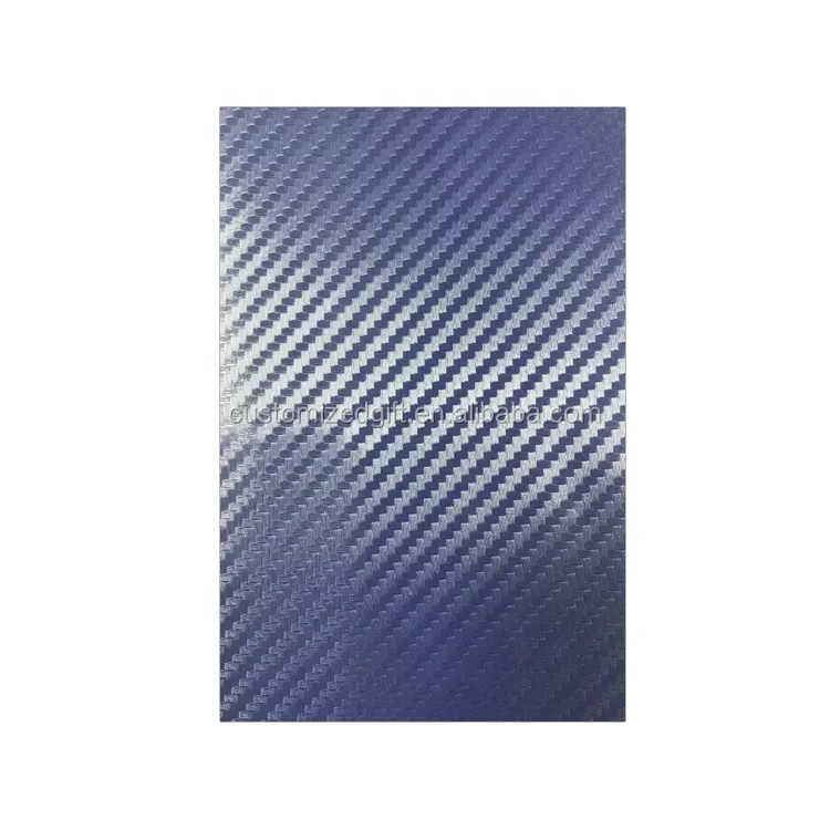 Mobile Phone Carbon Fiber Back Sticker Universal 3D Embossed Printing Skin for Cutter Plotter Protect Covers