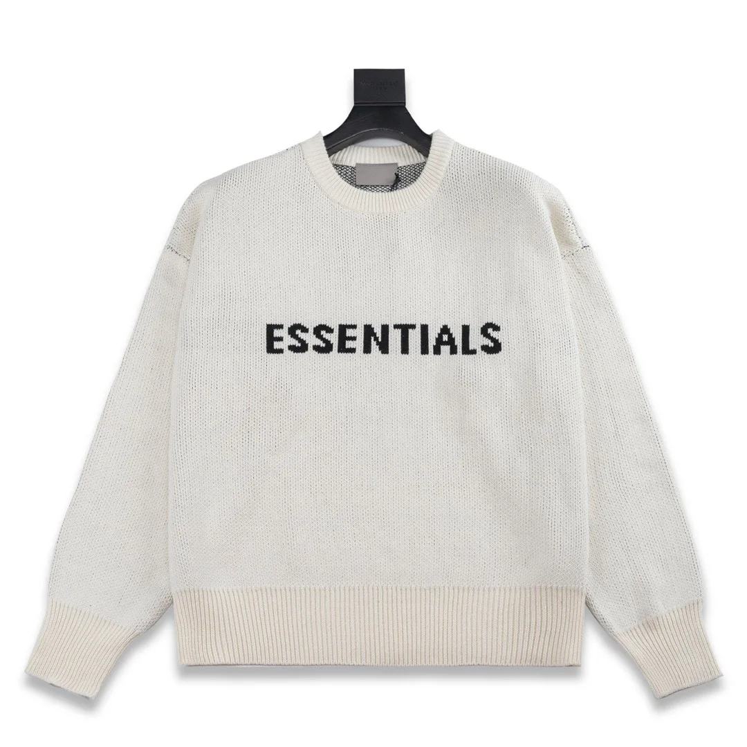 
Export quality sweater fear of god fog essentials logo type detailed sweater 