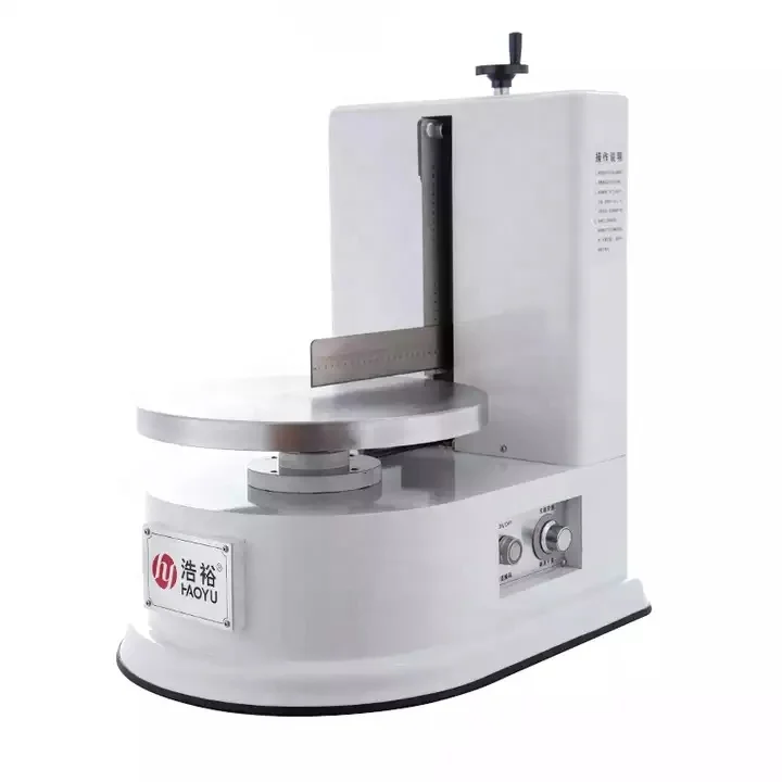 Commercial Automatic Cream Cake Coating Smoothing Icing Smoother Machine Cake Frosting Decorating Making Cake Icing Machine