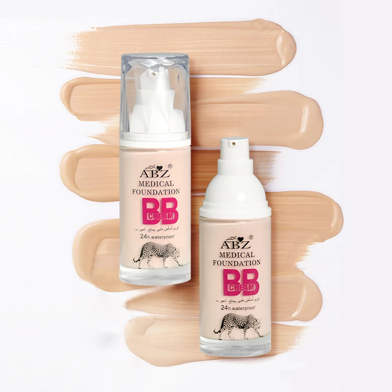 BB Liquid Foundation Cream Long Lasting Waterproof Face Makeup Full Coverage Concealer base Liquida