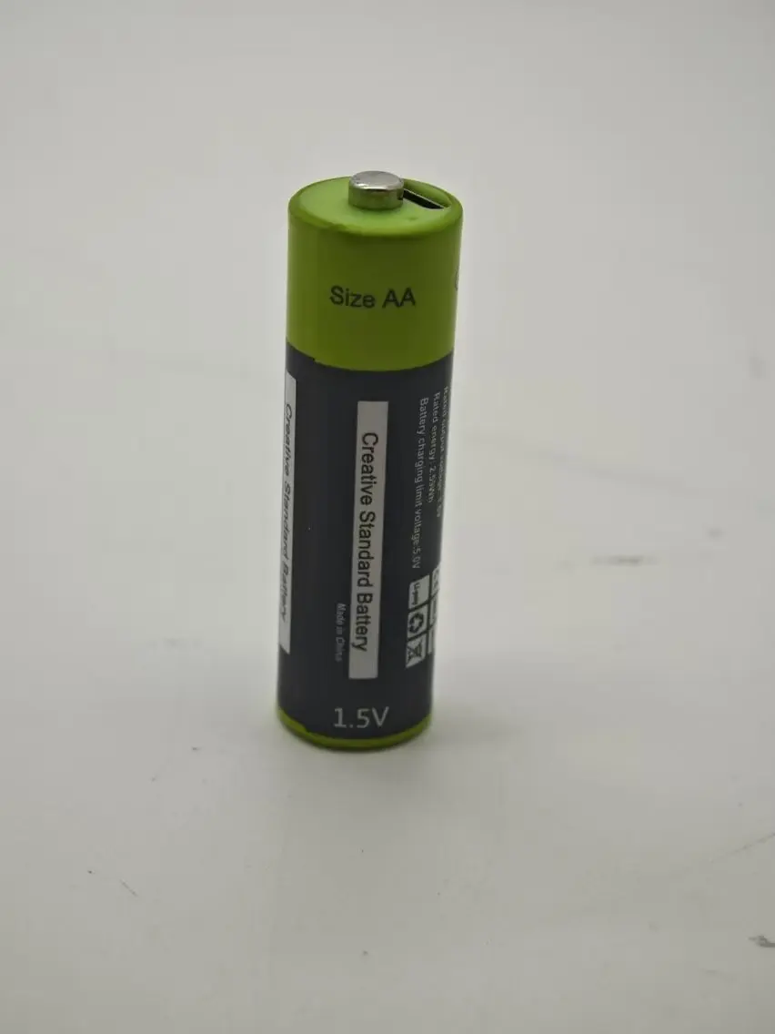AA 1 5 V 1700mAh USB литий-ионный аккумулятор