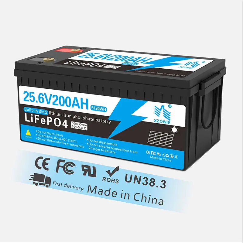 Smart Solar Battery Lithium Ion 12v 24v 200ah 300ah 400ah Rechargeable Lithium Ion Battery Deep Cycle 24v 200 Ah