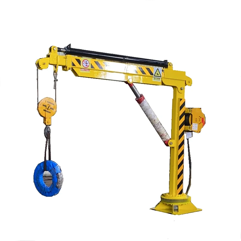 Pickup Lifting Machine 500kg 1ton 2ton mini pickup crane mounted truck folding boom truck crane other crane