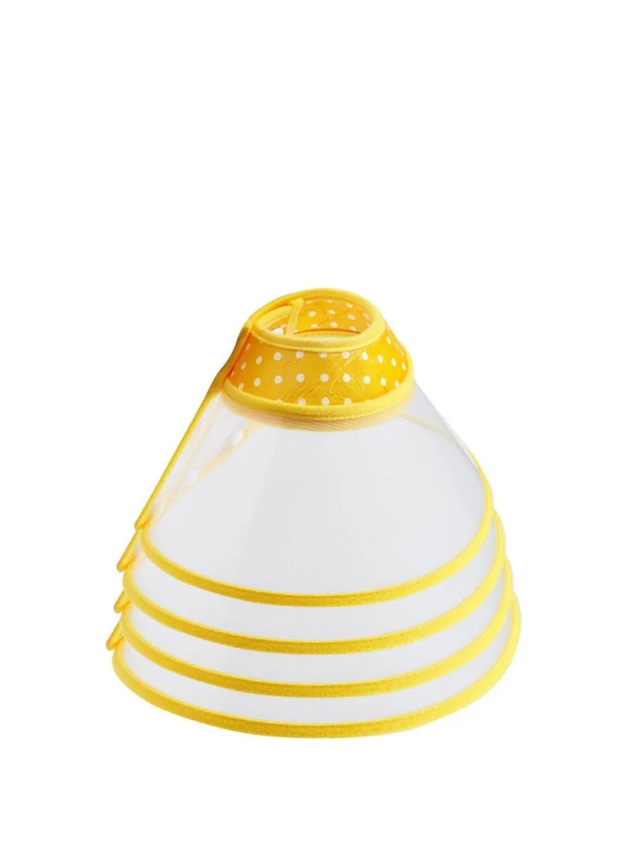 High Quality Transparent Visible Circle Adjustable Dog Neck  Elizabeth Collar For Pet Skin Disease