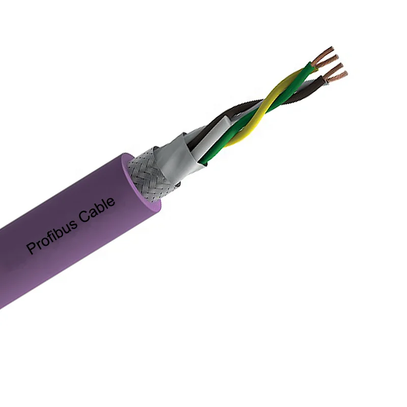 Industrial Automation high flexible 1x4x0. 5mm2 twisted pair shielded Profibus Cable price