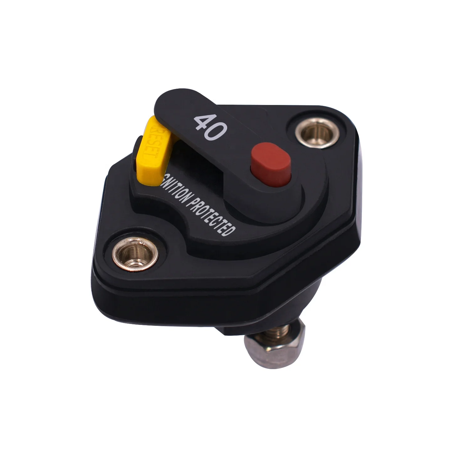 Водонепроницаемая встрадинарная Кнопка предохранителя, держатель переключателя, 30 А, автомобильный инвертор, автоматический выключатель ручного сброса для грузовика, морского прицепа