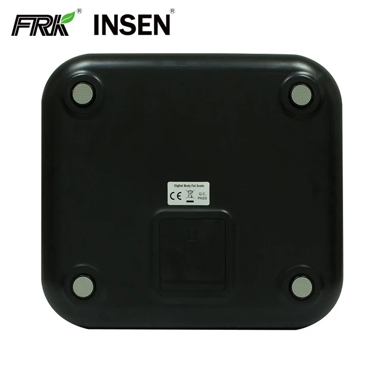 Zhongshan FRK ITO Tempered Glass Blue tooth 4.0 Body Weight Body Fat Analyzer Scale