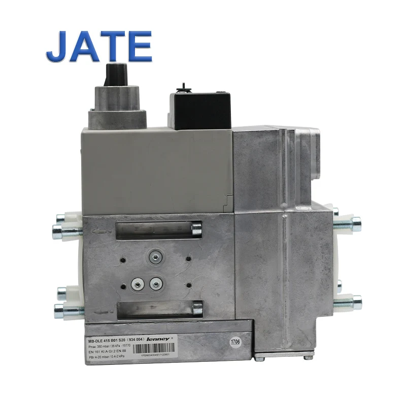MADE IN CHINA JATE MB-DLE415B01S20 230V GAS Proportional Solenoid Valve 3 IN 1  For industrial burners