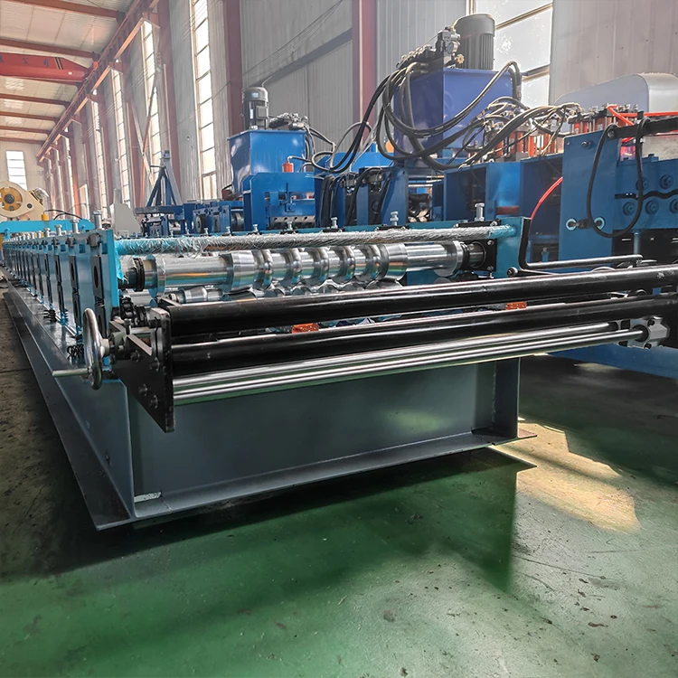 Factory Direct Sales High Quality Full Automatic 988 Corrugated Roof Sheet Roll Forming Machine
