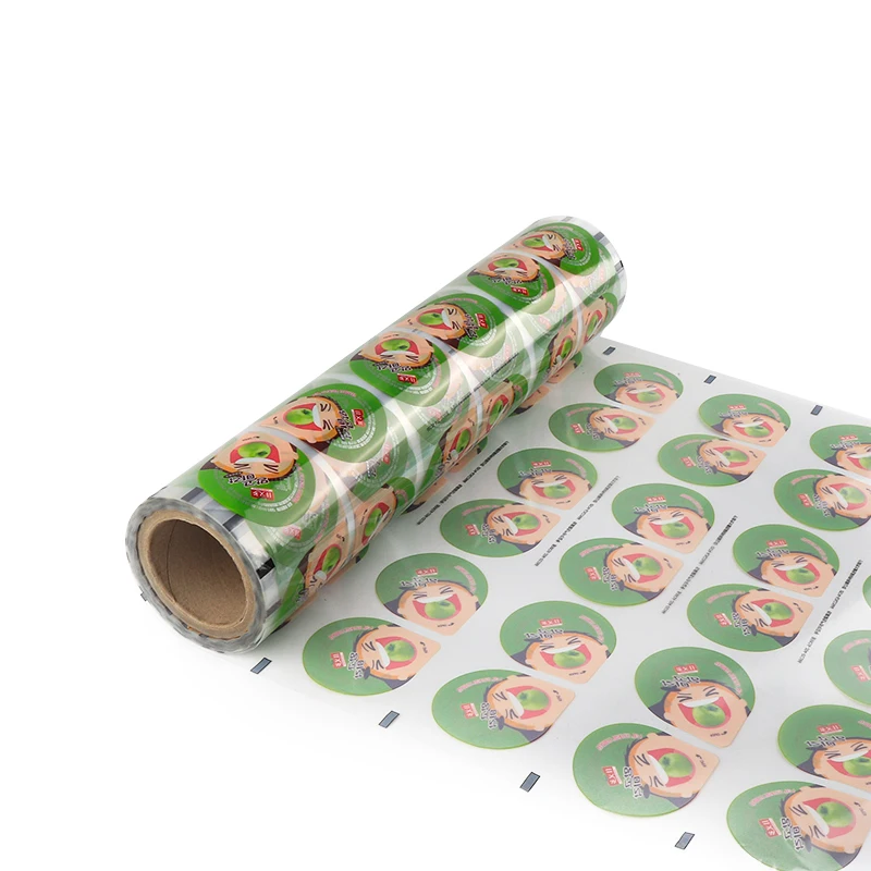 easy peal plastic cup film for jelly  peel off sealing film jelly stick ice pops packaging film roll