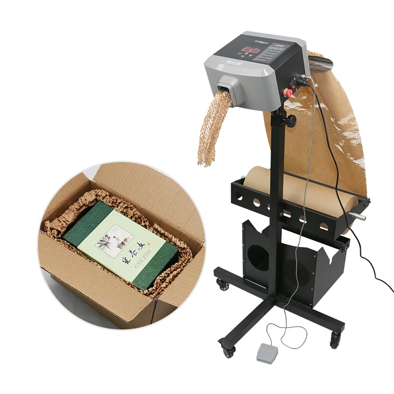 Машина WiAIR P100Pro для производства бумажных подушек, Высококачественная машина для изготовления бумажных подушек