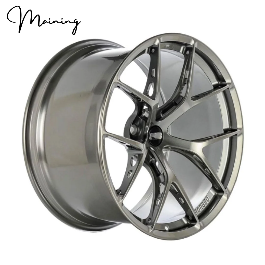 17 18 19 Inch Wheels 5x108 5x114.3 5x120 5x112 Silver Hollow Concave Design Alloy Racing Car Wheels Passenger Car Wheels Rims