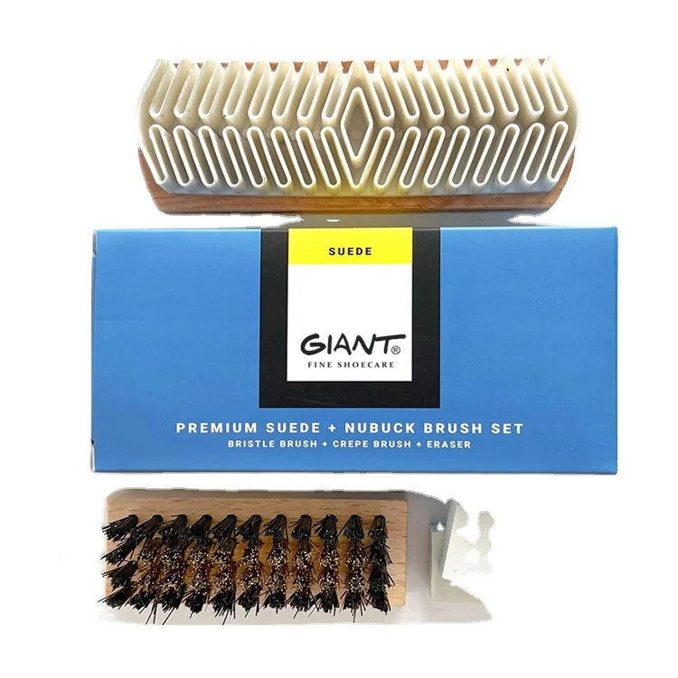 Shoe Cleaner Set with Nubuck Eraser Suede Brush Suede and Nubuck Shoe Care Kit